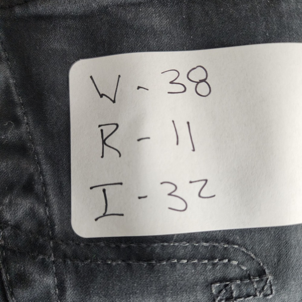 AG Adriano Goldschmied Everett Pants Men's 36x32 Gray Italian Fabric Stretch - Picture 7 of 8